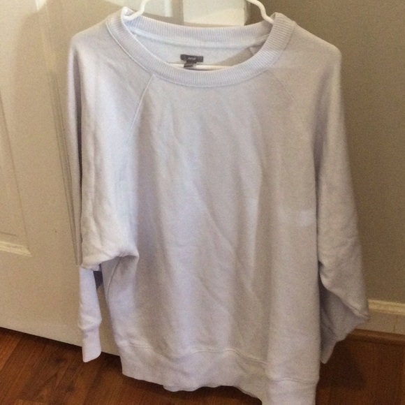 Aerie light blue oversized vintage crewneck sweatshirt, size small. - Picture 1 of 4